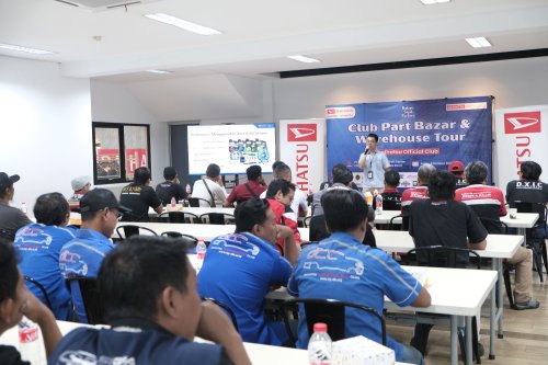Daihatsu, Daihatsu Edukasi Puluhan Komunitas Cara Kenali 3 Suku Cadang Asli