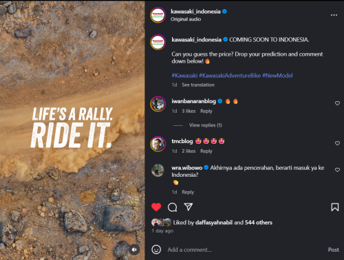 Kawasaki Indonesia Pamer Moge Adventure Baru, Harga Jadi Sorotan