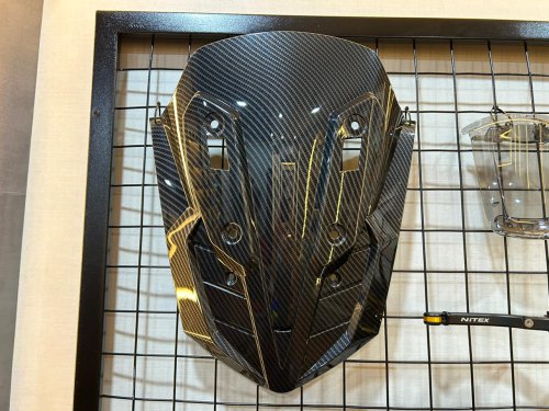 Tampil Lebih Sporty, Ini Pilihan Cover Body Carbon dari GMA Buat NMAX Connected