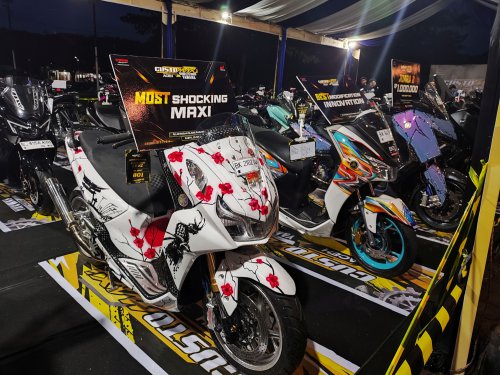 CustoMAXI 2025 Aceh Jadi Penutup, XMAX Sultan Ini Juara Satu Dengan Budget Rp 400 Jutaan