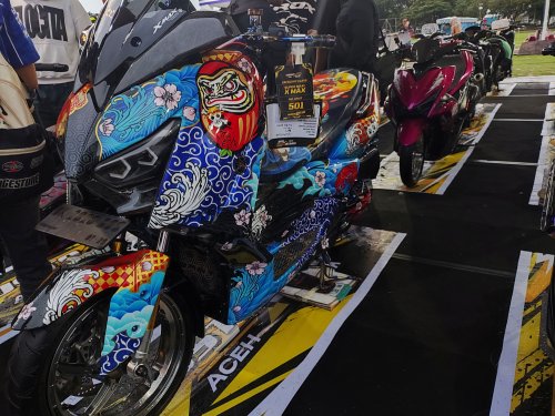 CustoMAXI 2025 Aceh Jadi Penutup, XMAX Sultan Ini Juara Satu Dengan Budget Rp 400 Jutaan