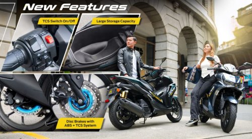 Yamaha, Spek Mesin Bersaing, Rival Yamaha Aerox Muncul dari Negeri Tetangga, Segini Harganya