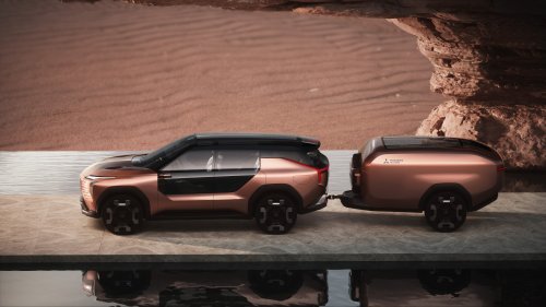 Mitsubishi, SUV Listrik 4WD Unik Mitsubishi Meluncur di Japan Mobility Show 2025, Tarik Anhang Kapsul Futuristik
