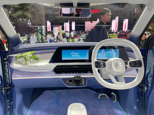 Suzuki , Vision e-Sky, Calon Mobil Listrik Suzuki Dengan Jarak Tempuh Jauh
