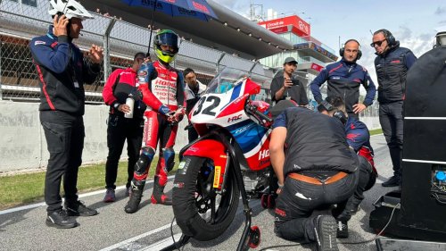 Curhat Kiandra Ramadhipa Start Posisi 24 Bisa Finish Terdepan di ETC Catalunya