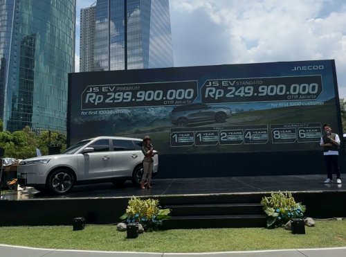 Jaecoo J5 EV Dirakit di Pabrik Mercy di Wanaherang, Ini Kata Bos Chery