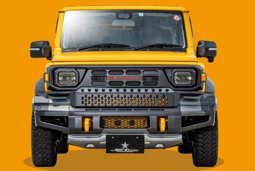 Toyota | Toyota Hilux | Suzuki  | Wajah Sangar Toyota Hilux Rangga Dipasang di Suzuki Jimny, Begini Wujudnya
