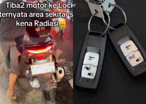 Lagi Ramai Keyless Motor Terkunci Karena Radiasi, Begini Faktanya