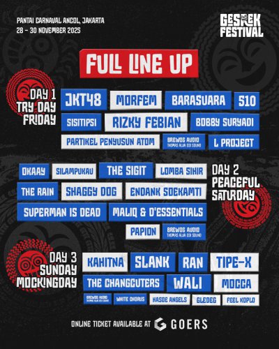 GSrek Indonesia Rayakan 10 Tahun, Bakal Gelar ADV Rally 2025 dan Festival Musik Raksasa di Ancol