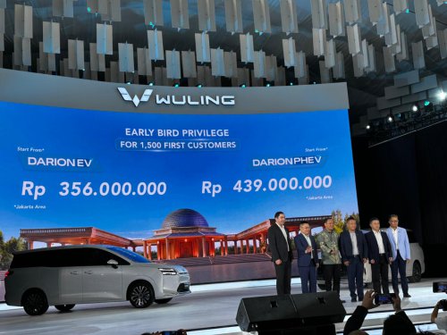 Harga Wuling Darion, Bikin Serena, Voxy hingga Stepwgn Keringet Dingin