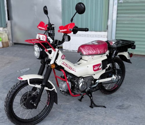 Honda, Cocok Disebut Bebek Trail Kalcer, Ini Tampilan Kece Honda CT125 CHUMS Limited Edition