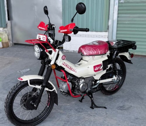 Honda, Cocok Disebut Bebek Trail Kalcer, Ini Tampilan Kece Honda CT125 CHUMS Limited Edition