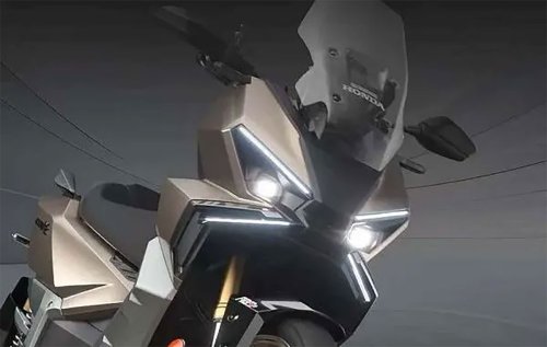 Honda, Honda ADV, Honda Pamer ADV 150 Versi Tiongkok, Gagah Pakai Sokbreker Upside Down