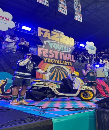 Lelang Fazzio Hybrid Edisi Spesial Zee Rp 1,6 Juta di FYF Yogyakarta 2025, Akhirnya Putus di Harga Segini