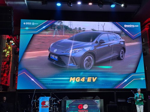 MG, Keren! MG4 EV Jadi The Most Stylish EV di GridOto Award 2025