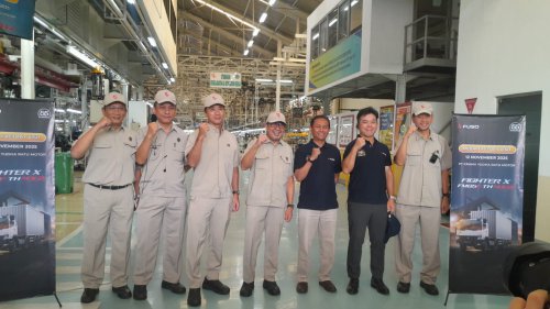 Mitsubishi, Intip Dapur Produksi Mitsubishi Fuso, Tempat Ribuan Truk Indonesia Dilahirkan