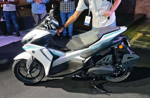 Yamaha, Yamaha Luncurkan Aerox Versi Listrik, Torsi Meledak Jarak Tempuh Tembus 100 Km Up