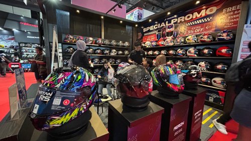 IMHAX 2025 Resmi Dibuka, 75 Brand Apparel, Helm dan Aksesori Memeriahkan