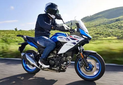 Suzuki , Touring, Bermesin V-Twin, Suzuki Luncurkan Moge Baru Buat Touring, Ini Wujudnya