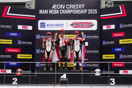 Balap Aspal dan Tanah Gacor Semua, Pembalap AHM Borong Podium Dua Balapan