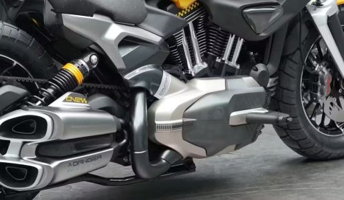 Muncul Moge V-Twin Bertampang Transformers, Punya DNA Harley-Davidson
