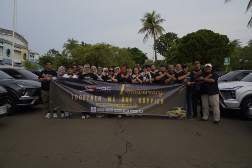 Satu Tahun XFOC Indonesia, Gelar Acara Bertajuk Together We Are Happier