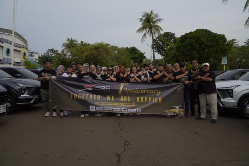 Satu Tahun XFOC Indonesia, Gelar Acara Bertajuk Together We Are Happier