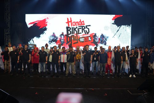 Sulit Dipercaya! 20 Ribu Bikers Honda Berkumpul di Puncak HBD Garut