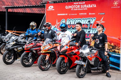 Dekatkan Diri ke Konsumen, QJMotor Buka Dealer Baru di Surabaya