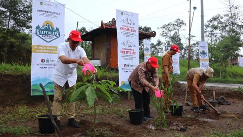 AHM Peduli Merapi, Gandeng UGM Gelar KKN Satu Hati Kembangkan Ekowisata Kalitalang