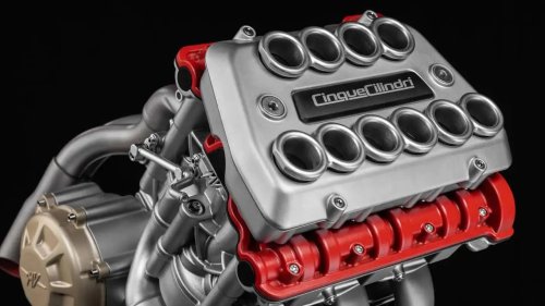 Diam-diam MV Agusta Pamer Mesin 5 Silinder di EICMA, Ini Beberapa Kelebihannya