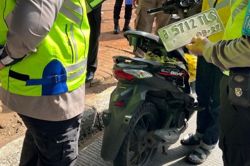 Operasi Zebra 2025 Tindak Motor Tanpa Pelat Nomor Pakai Kamera ETLE, Begini Caranya