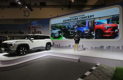 Mitsubishi, Ramaikan GJAW 2025, Mitsubishi Hadirkan Pengalaman Kiprahnya Selama 55 Tahun di Indonesia