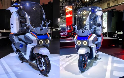 Ini Dia Skutik Hasil Kolaborasi Toyota dan Yamaha, Buat Angkut Barang