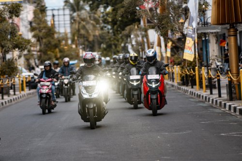 NMAX Turbo dan Aerox, Libas Track Pantai Selatan Hingga Melesat di Drag Battle YCR 2025
