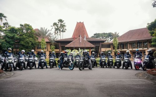 Eksplorasi Jalur Ikonik Jawa Tengah, Yamaha Ajak Pemimpin Redaksi Full Gaspol Bareng MAXi dan Sport
