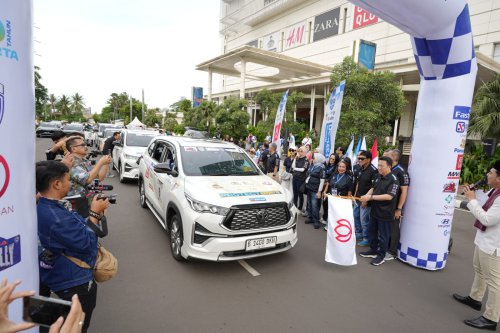 Toyota, Andalkan Mobil Listrik dan Hybrid Toyota, Protect SSRT Borong Piala di City Rally Final Round 2025
