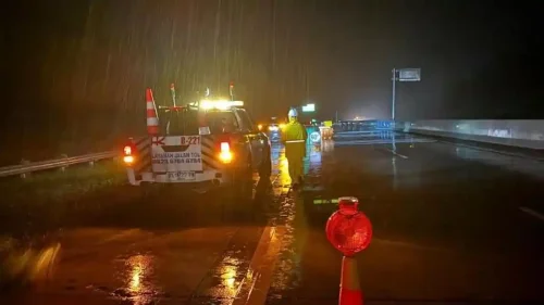 Tiga Ruas Vital Tol Trans Sumatera Diawasi Ketat BPJT, Tanah Tergerus Nyaris Lumpuh