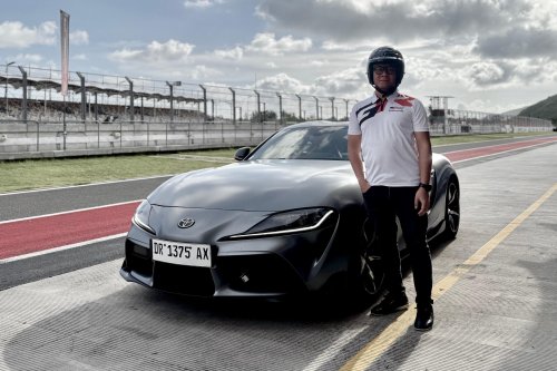 Toyota, Berpacu Dengan 382 Daya Kuda, Toyota Supra Libas Sirkuit Mandalika