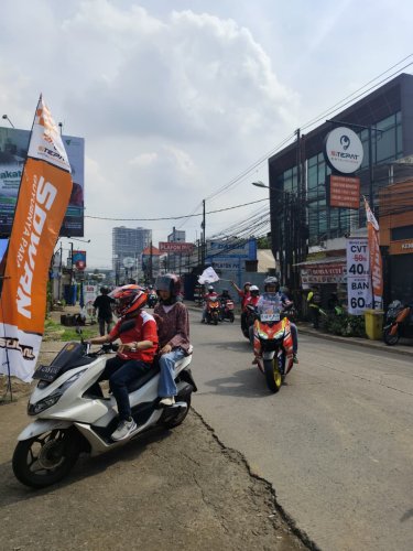 Kolaborasi Federal Oil dan SiTepat, Gelar Riding Hingga Edukasi Perawatan Motor