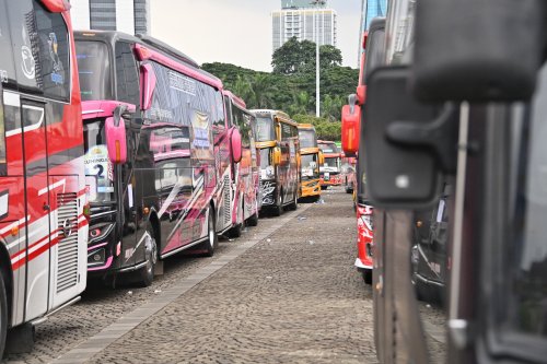 Bus Lebaran Disisir Ketat, 10 Ribu Lebih Armada Belum Lolos Ramp Check