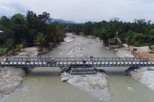 Muncul Saat Perang dan Bencana Alam Seperti di Aceh, Ini Fungsi dan Sejarah Jembatan Bailey