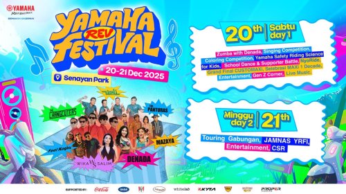 Yamaha, Jangan Lewat! Yamaha Rev Festival Digelar Besok, Hiburan Lengkap Banget