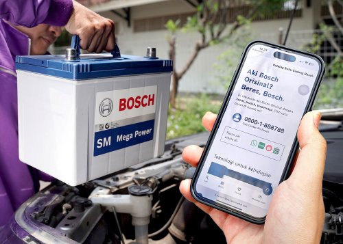 Beli Aki Bosch Bisa Lewat Aplikasi di Hp, Ganti di Bengkel Juga Lebih Cepat