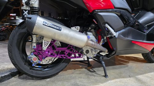 XMAX Makin Hedon, Kimin Racing Hadirkan Swingarm Bilet, Punya Desain Fresh