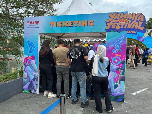 Yamaha, Bukan Cari Untung! Ini Tujuan Yamaha Jual Tiket di Event Yamaha Rev Festival