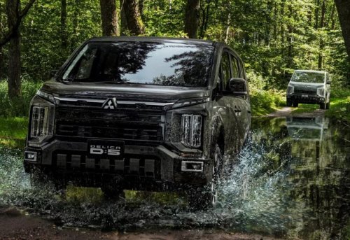 Mitsubishi, Mitsubishi Delica, Tampil Garang ala Mobil Petualang, Inilah Penampakan Mitsubishi Delica D:5 Terbaru
