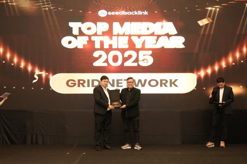 Membanggakan, Grid Network Sabet Penghargaan Media of The Year 2025 di Seedbacklink Summit 2026