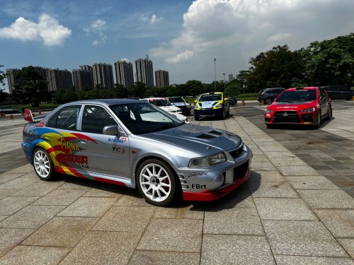 Mitsubishi, Restorasi Mitsubishi Lancer Evolution VI RS, Mobil Reli CEO Bosowa