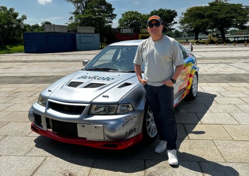 Mitsubishi, Mitsubishi Lancer, Restorasi Mitsubishi Lancer Evolution VI RS, Mobil Reli CEO Bosowa